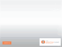 Tablet Screenshot of marketingclinic.com